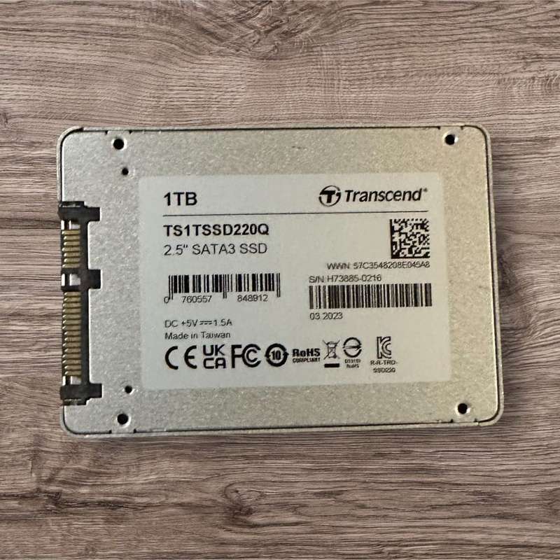 Transcend SSD220Q 1TB 2.5` SSD