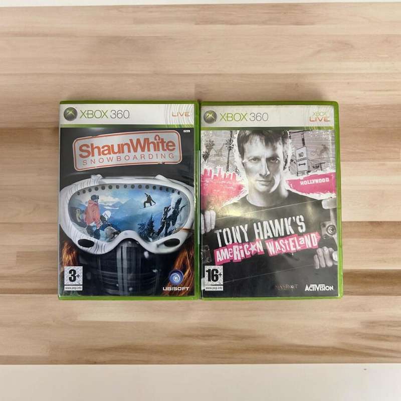 X BOX 360 500GB 2 CONTROLLERS & 20 GAMES MINT CONDITION