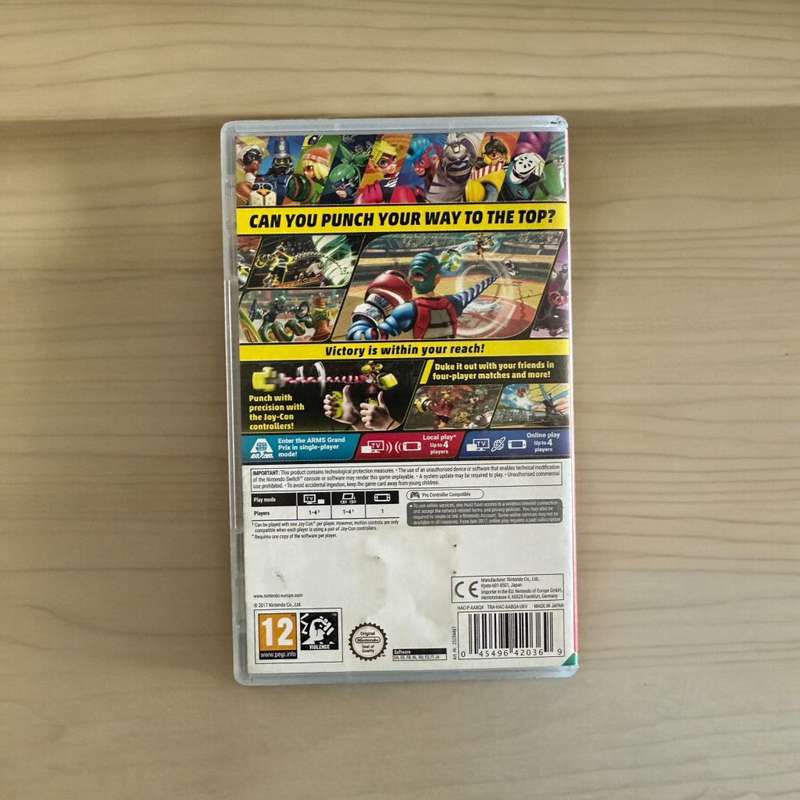 Nintendo Switch Arms