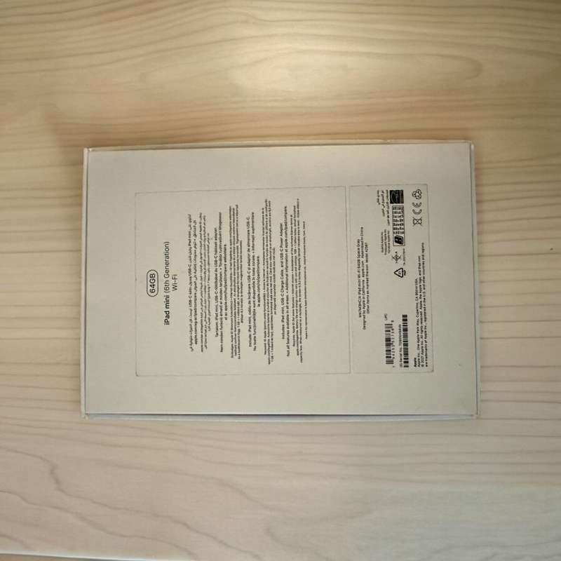iPad mini (6th gen) Wi-Fi  64GB MINT AS NEW  CONDITION