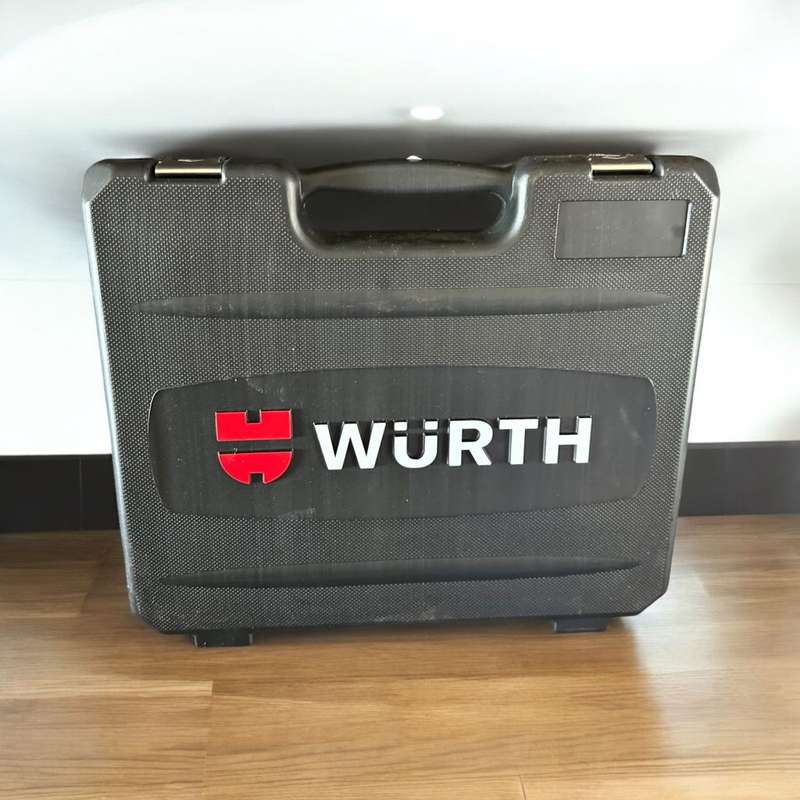 Wurth Universeller Werkzeugsatz tool case, 93 piece tools in black plastic case New