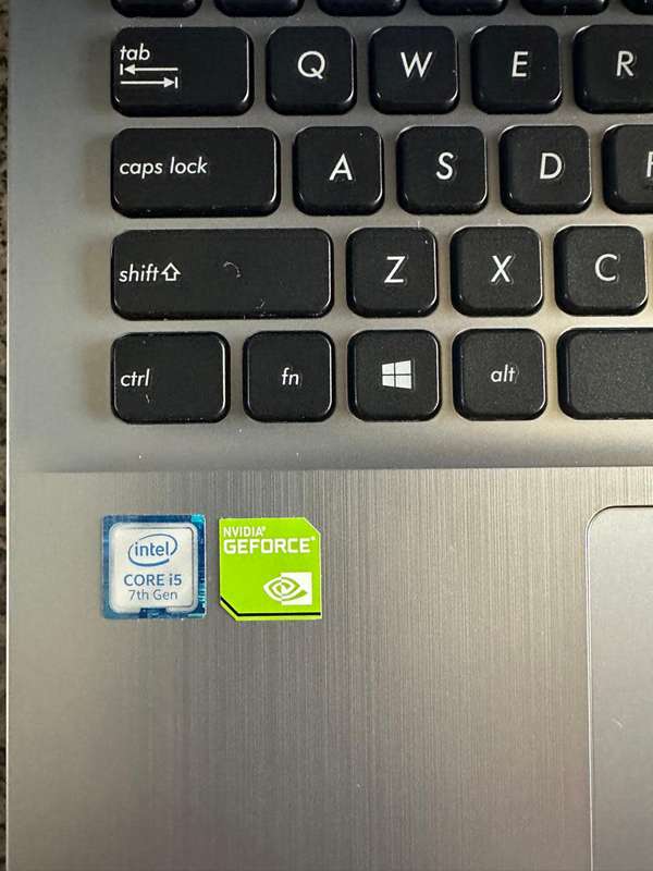 ASUS R541U CORE I5 7TH GEN 8GB RAM 256GBSSD NVIDIA GEFORCE GRAPHICS