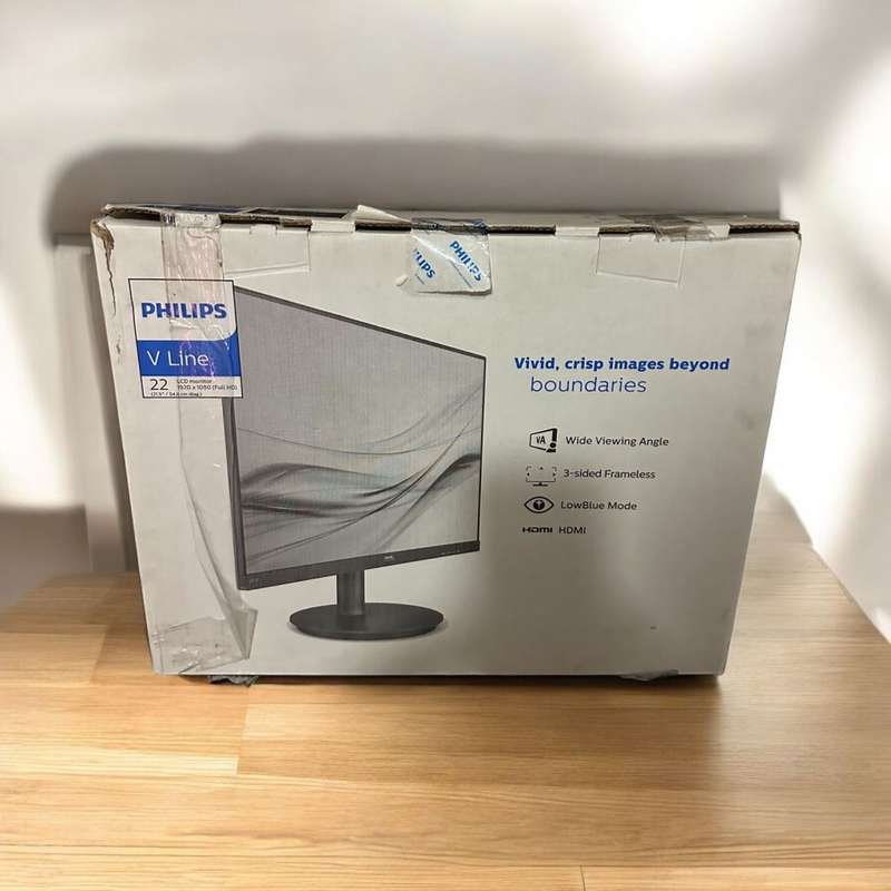 Philips V Line 221V873 22' 1080p Full HD Flat Monitor New Condition