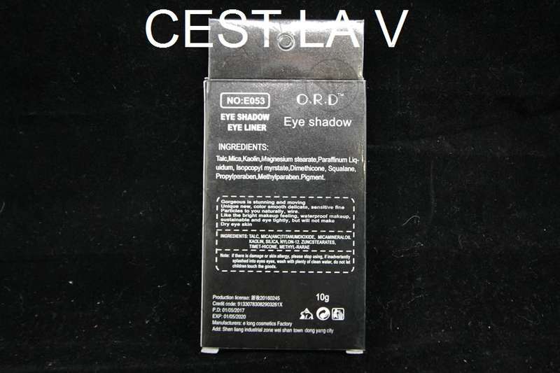 EYE SHADOW AND EYE LINER