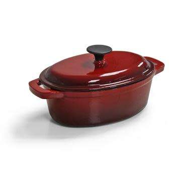 CAST IRON SET FINE - CLASSIC 5PC - RED