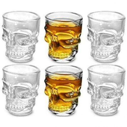 Skull Shot Glasses - Set of 6