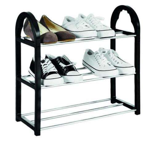 FINE LIVING - 3 TIER SHOE RACK