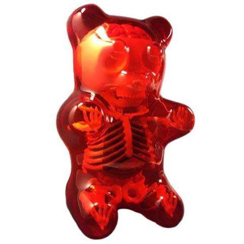 GUMMI BEAR ANATOMY: RED