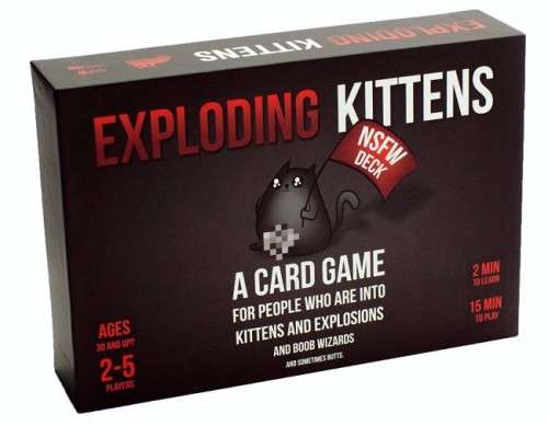 EXPLODING KITTENS-NSFW DECK