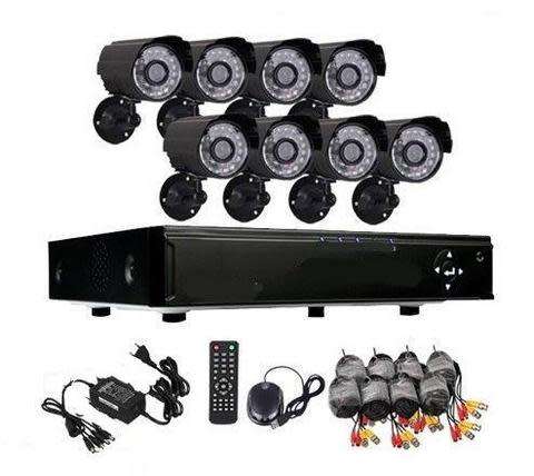 8 Channel Security Surveillance System With Internet & 3G Phone Viewing 8 Channel Security Surveill