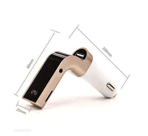 Bluetooth Car Kit Handsfree FM Transmitter Radio MP3 Player USB Charger & AUX