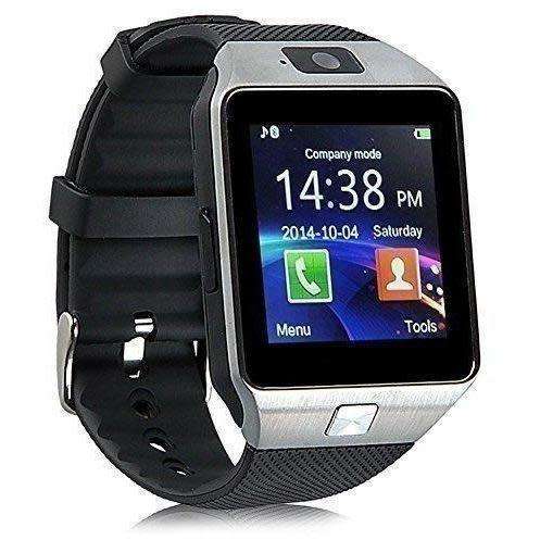 Smart Phone Watch with Sim Card Function-SILVER