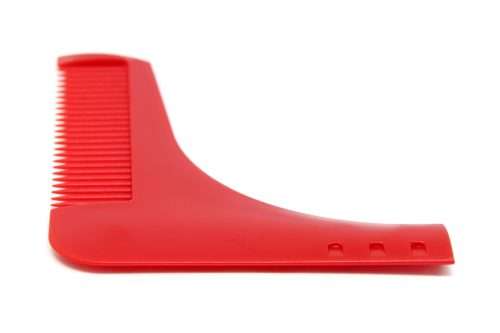 Beard Shaping Tool - Red