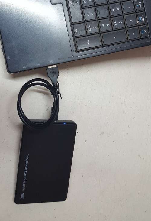 laptop hard drive 2.5 ` Sata with brand new enclosore