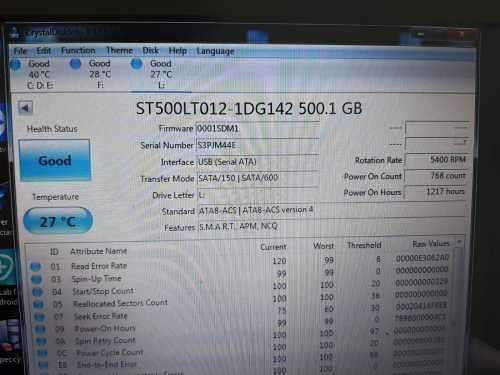 (500GB) laptop hard drive 2.5 ` Sata