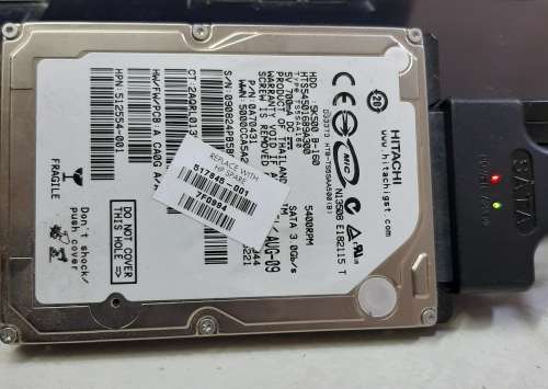 (160GB) laptop hard drive 2.5 ` Sata as new