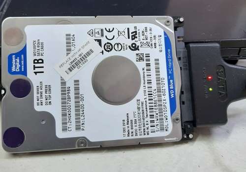 1TB (1000GB) laptop hard drive 2.5 ` Sata as new