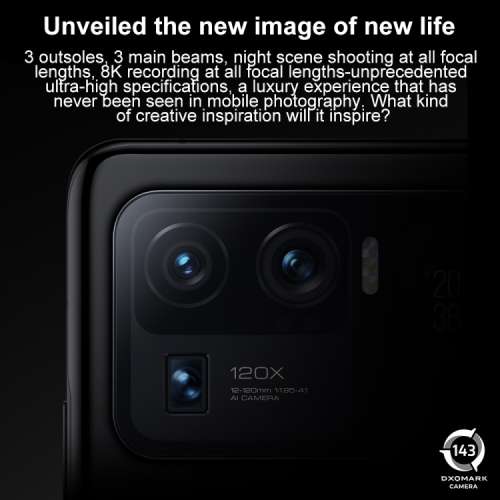 Xiaomi Mi 11 Ultra 5G, 50MP Camera, 12GB+256GB Global ROM