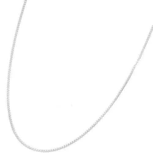 Sterling silver curb 45cm 1mm gauge Chain