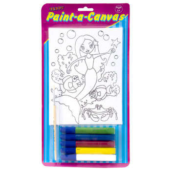 Dala Teddy Paint A Canvas - Fairy