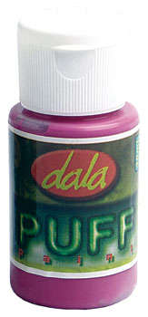 Dala Puff Fabric Paint  - 30ml Jar *ASSORTED COLOURS AVAILABLE*