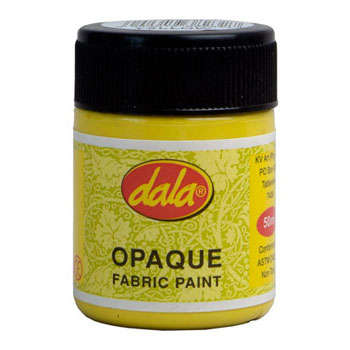 Dala Opaque Fabric Paint  - 50ml Jar *ASSORTED COLOURS AVAILABLE*