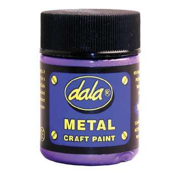Dala Metallic Craft Paint  - 50ml Jar *ASSORTED COLOURS AVAILABLE*