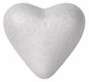 Dala Styrofoam Shaped Heart - 110mm