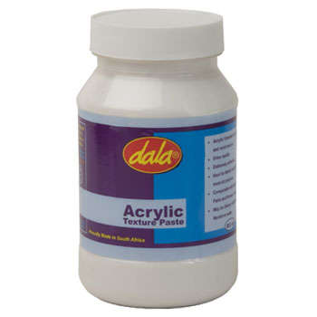Dala Acrylic Texture Paste -1L Bottle *SMOOTH OR COARSE*