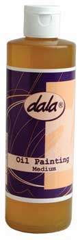 Dala Alkyd Oil Painting Medium - 250ml Plastic Bottle