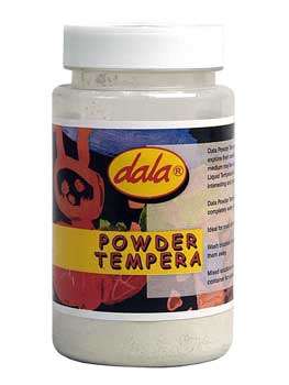 Dala Metallic Powder Tempera Paint  - 200g Jar *SILVER OR GOLD*