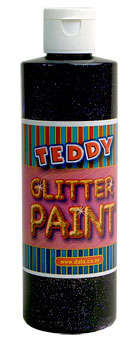 Teddy Glitter Paint - 250ml  *CHOICE OF 8 COLOURS*