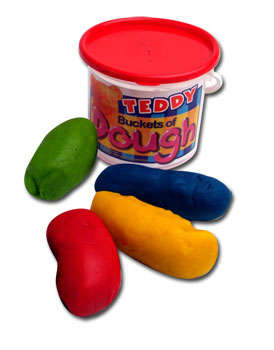 Dala Teddy Play Dough - 100g Tub *ALL COLOURS*