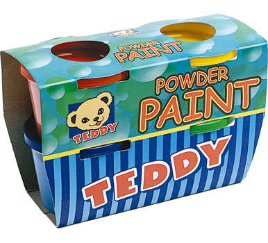 Teddy Powder Paint Kit - 4 x 100g