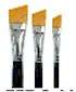 Dala Angular Golden Taklon Long Handle Brush (Series 758): Size 10 - Pack of 6