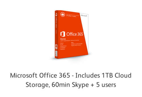 Microsoft Office 365 Home 1 Year subscription (sealed)