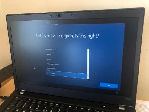Lenovo ThinkPad T480s i5 256GB 8GB DDR4
