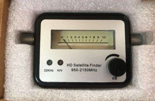 Analog Signal Finder (Meter) Easier way to align your satellite dish!