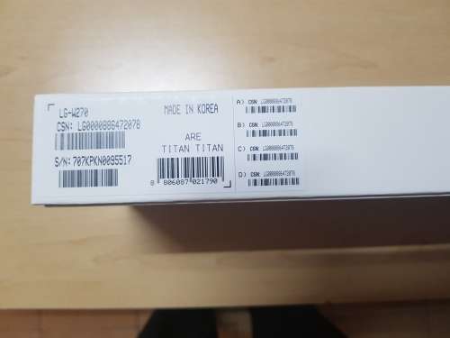 LG W270 Watch Style AndroidWear