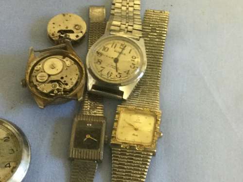 Jeweled Mechanical wrist Watches (x54), needing TLC, ideal for Parts, Glass, straps..etc [JOB LOT]