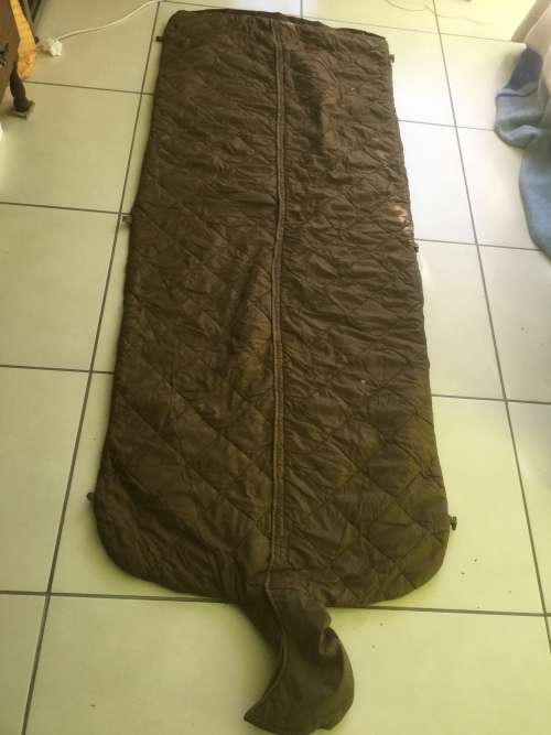 South African 1980s Bush War Sleeping Bag, in Beautiful Condition