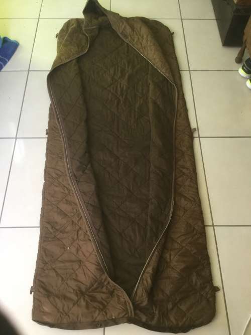 South African 1980s Bush War Sleeping Bag, in Beautiful Condition