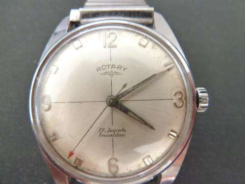 Rotary men's Wrist Watcth , 17 Jewels incabloc , Good working order