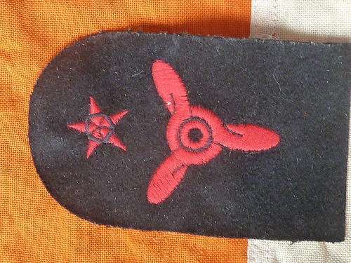 WW-2 Navy Cloth Badge