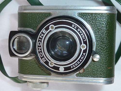 Vintage RONDINE Ferrania Linear 7.5  Camera with original strap