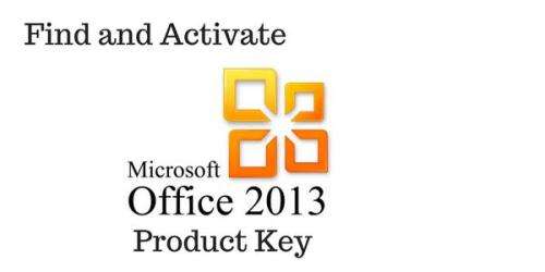 Microsoft Office 2013 Product key