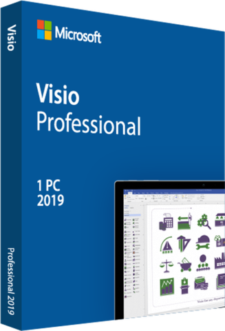 Microsoft Visio Professional 2019 | Microsoft Visio 2019 | Microsoft Visio 2019 Retail