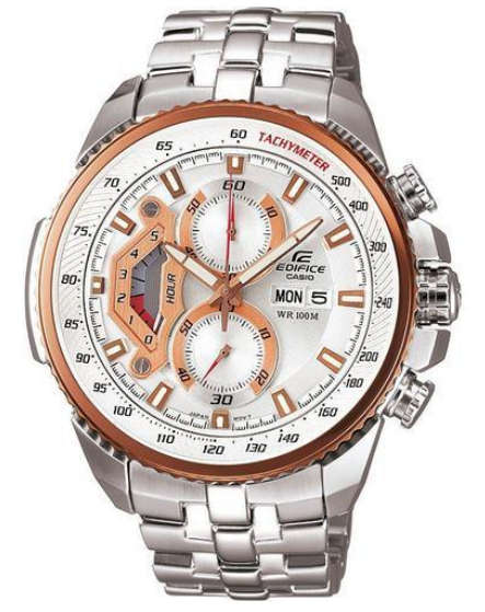 MENS CASIO EDIFICE CHRONOGRAPH SPORT WATCH EF-558D-7AV
