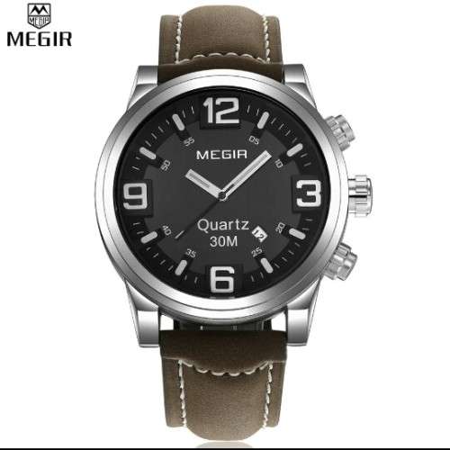 #BRAND NEW# MEN'S MEGIR FASHION STATEMENT WATCH