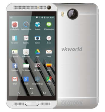 VKWORLD VK800X 8MP+5MP 5" ANDROID SMARTPHONE - OPAL SILVER + SMART WATCH(DZ09) + POWER BANK